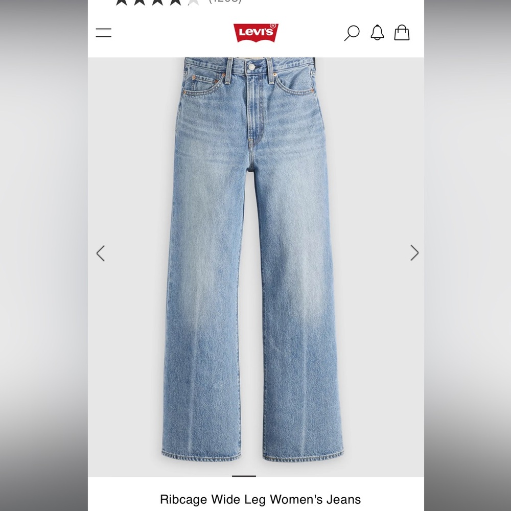Levi’s Ribcage Wide Leg - Picture 8 of 8
